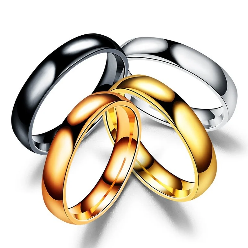 Simple 6mm Titanium Ring Women Men Prevent Allergy High Polished Wedding Rings Stainless Steel Couple Finger Jewelry Gifts Simple 6mm Titanium Ring Women Men Prevent Allergy High Polished Wedding Rings Stainless Steel Couple Finger Jewelry Gifts