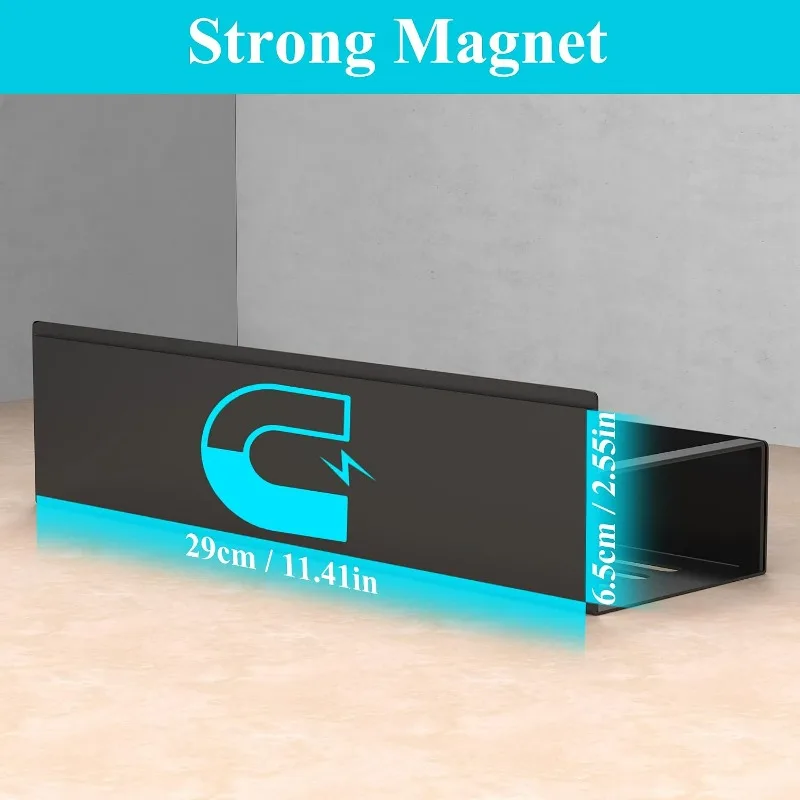 1-4 Pcs Metal Magnetic Spice Rack for Refrigerator Strong Magnet Organizer Shelves Black Spice Storage for Oven Washer and Dryer 1-4 Pcs Metal Magnetic Spice Rack for Refrigerator Strong Magnet Organizer Shelves Black Spice Storage for Oven Washer and Dryer