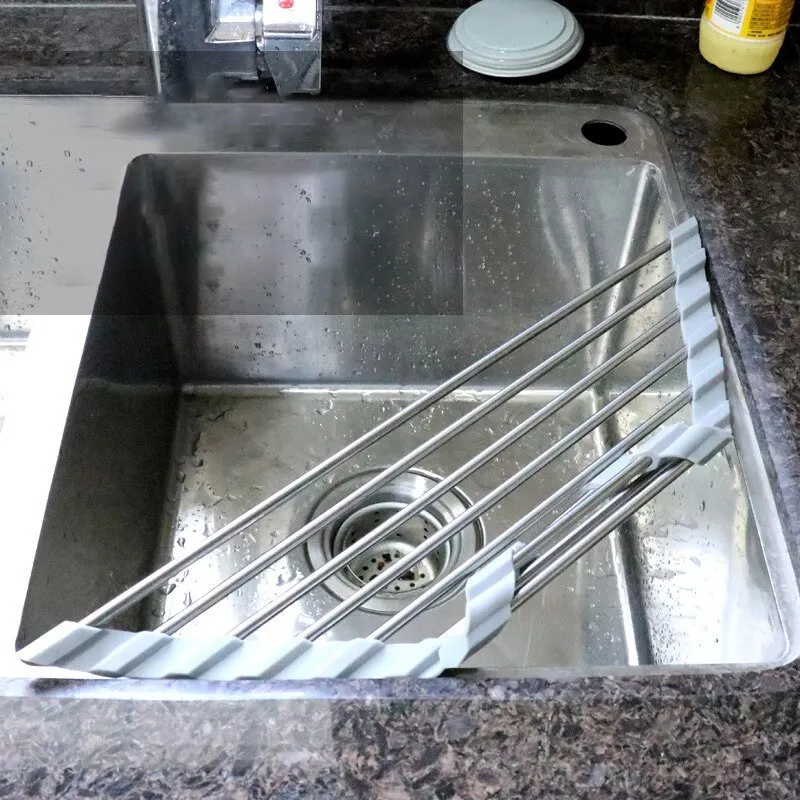 Kitchen Sink Water Filter Rack Foldable Triangular Sink Storage Rack Drain Rack Stainless Steel Storage For Bowls And Chopsticks Kitchen Sink Water Filter Rack Foldable Triangular Sink Storage Rack Drain Rack Stainless Steel Storage For Bowls And Chopsticks