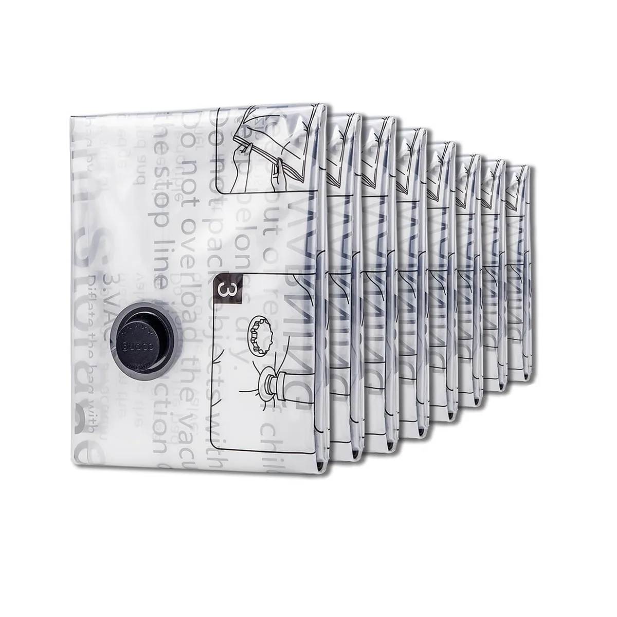 Vacuum Storage Bags, Space Saver Bags for Comforters Blankets Organizer for Clothes Hand Pump Not Included Wardrobe Organisers Vacuum Storage Bags, Space Saver Bags for Comforters Blankets Organizer for Clothes Hand Pump Not Included Wardrobe Organisers