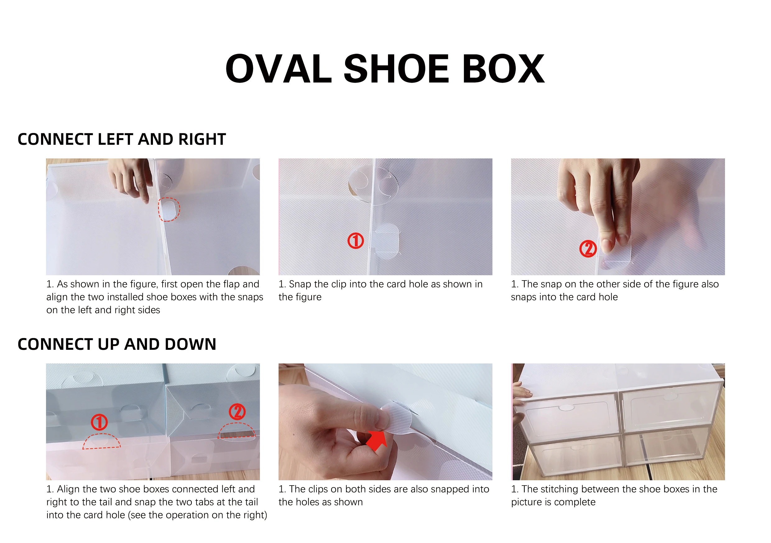 20Pcs Stackable Shoe Storage Box, Foldable Plastic Shoe Organizer with Transparent Door, Dustproof Container for Closet