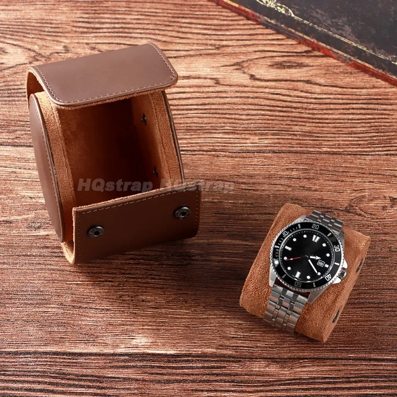 1/2/3 Slots Watch Roll Travel Case Portable Watch Storage Organizer Soft Suede Lining Anti-Scratch Watch Holder Box Display Bag 1/2/3 Slots Watch Roll Travel Case Portable Watch Storage Organizer Soft Suede Lining Anti-Scratch Watch Holder Box Display Bag