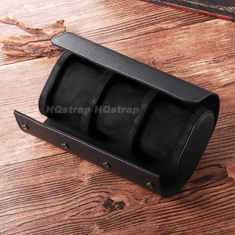 1/2/3 Slots Watch Roll Travel Case Portable Watch Storage Organizer Soft Suede Lining Anti-Scratch Watch Holder Box Display Bag 1/2/3 Slots Watch Roll Travel Case Portable Watch Storage Organizer Soft Suede Lining Anti-Scratch Watch Holder Box Display Bag