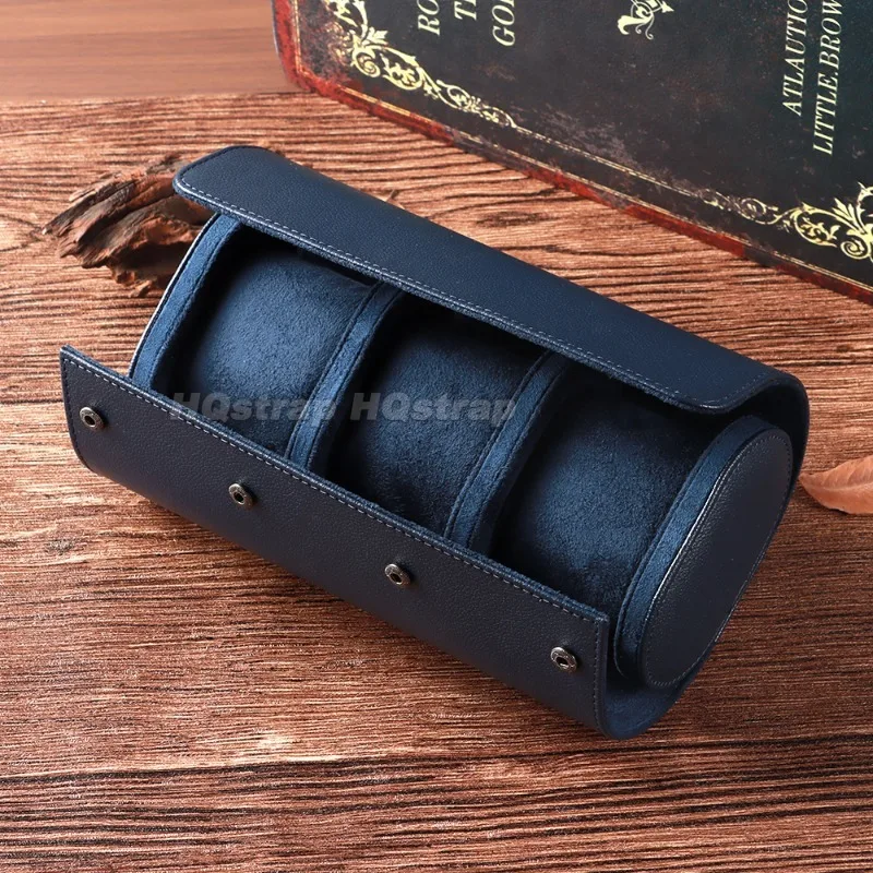 1/2/3 Slots Watch Roll Travel Case Portable Watch Storage Organizer Soft Suede Lining Anti-Scratch Watch Holder Box Display Bag 1/2/3 Slots Watch Roll Travel Case Portable Watch Storage Organizer Soft Suede Lining Anti-Scratch Watch Holder Box Display Bag