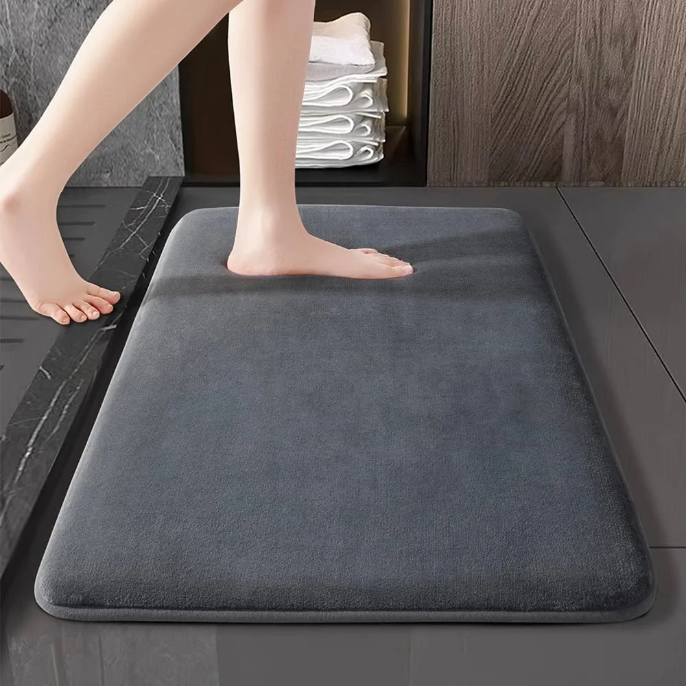 Super absorbent floor mat, super absorbent bath mat, super anti slip coral velvet bathroom floor mat, door mat Super absorbent floor mat, super absorbent bath mat, super anti slip coral velvet bathroom floor mat, door mat