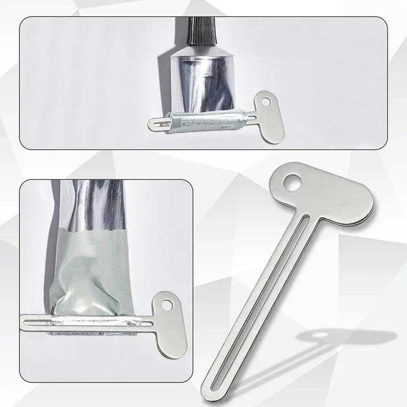Metal Tube Wringer Toothpaste Squeezer Manual Toothpaste Dispenser, Bathroom Accessories Metal Tube Wringer, No Power Required