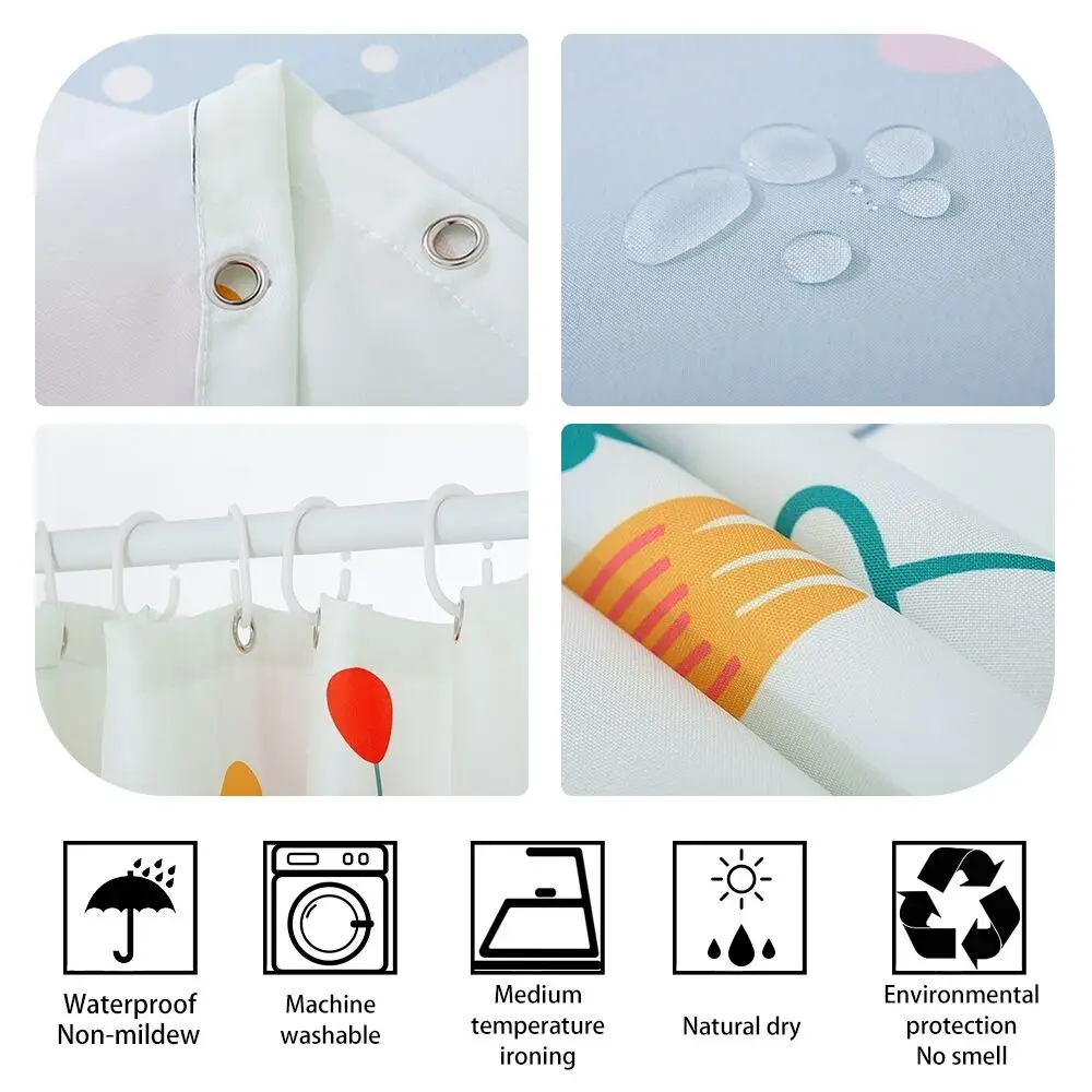 Custom Shower Curtain Bathroom Waterproof Curtains 3D Printing Customized Photo Polyester Bath Decor With Hooks for Dropshipping Custom Shower Curtain Bathroom Waterproof Curtains 3D Printing Customized Photo Polyester Bath Decor With Hooks for Dropshipping