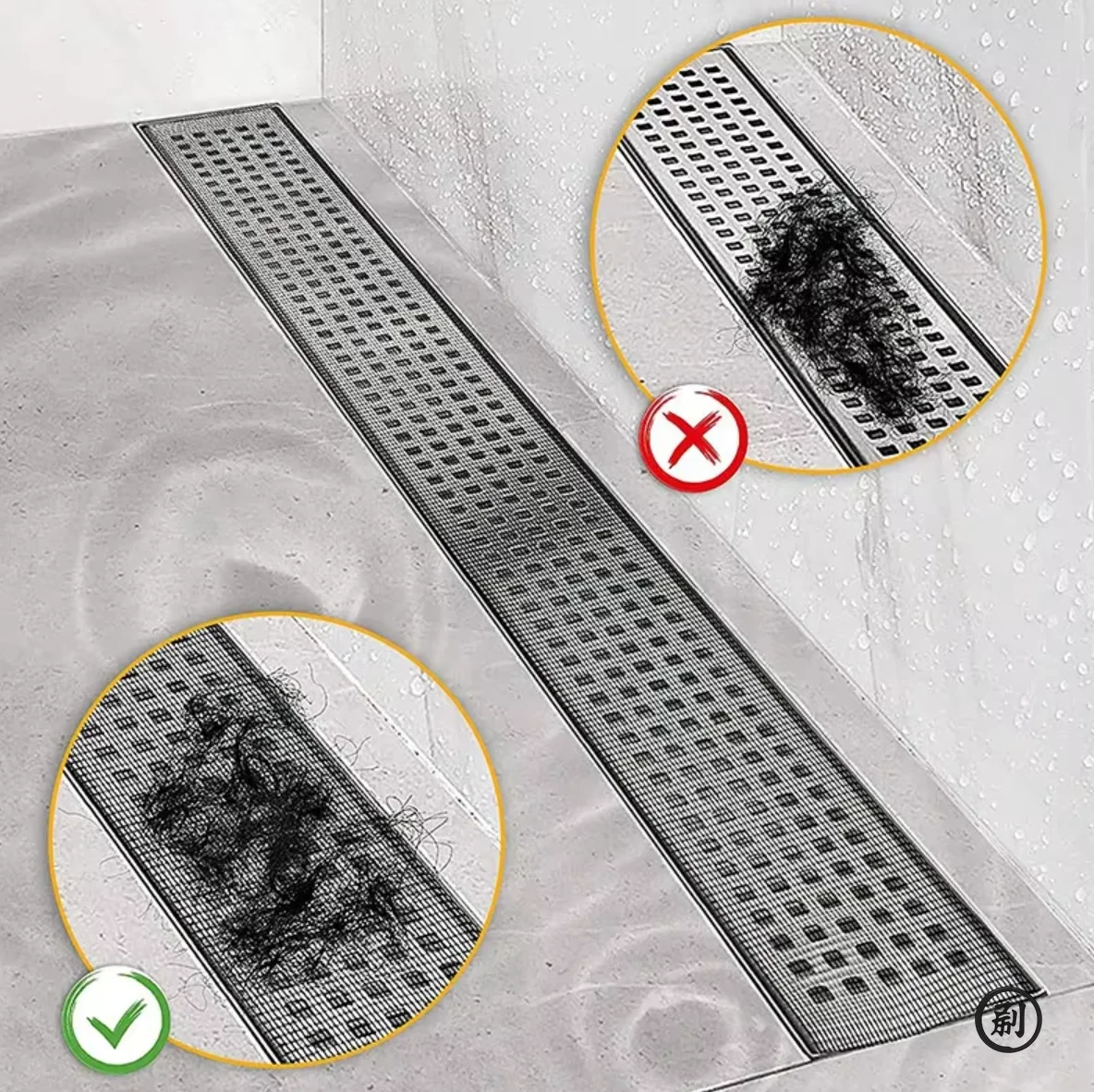 7cm 5-15M Cuttable Shower Drain Hair Catcher, Anti-Clog Self-Adhesive Disposable Floor Drain Sticker for Bathroom Sink Kitchen 7cm 5-15M Cuttable Shower Drain Hair Catcher, Anti-Clog Self-Adhesive Disposable Floor Drain Sticker for Bathroom Sink Kitchen