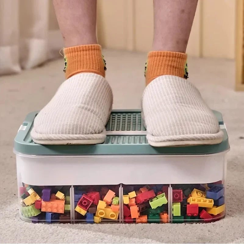 Plastic Storage Box For Lego Children Jigsaw Puzzle Building Block Container Classification Part Sort Box Kidroom Toy Organizer Plastic Storage Box For Lego Children Jigsaw Puzzle Building Block Container Classification Part Sort Box Kidroom Toy Organizer