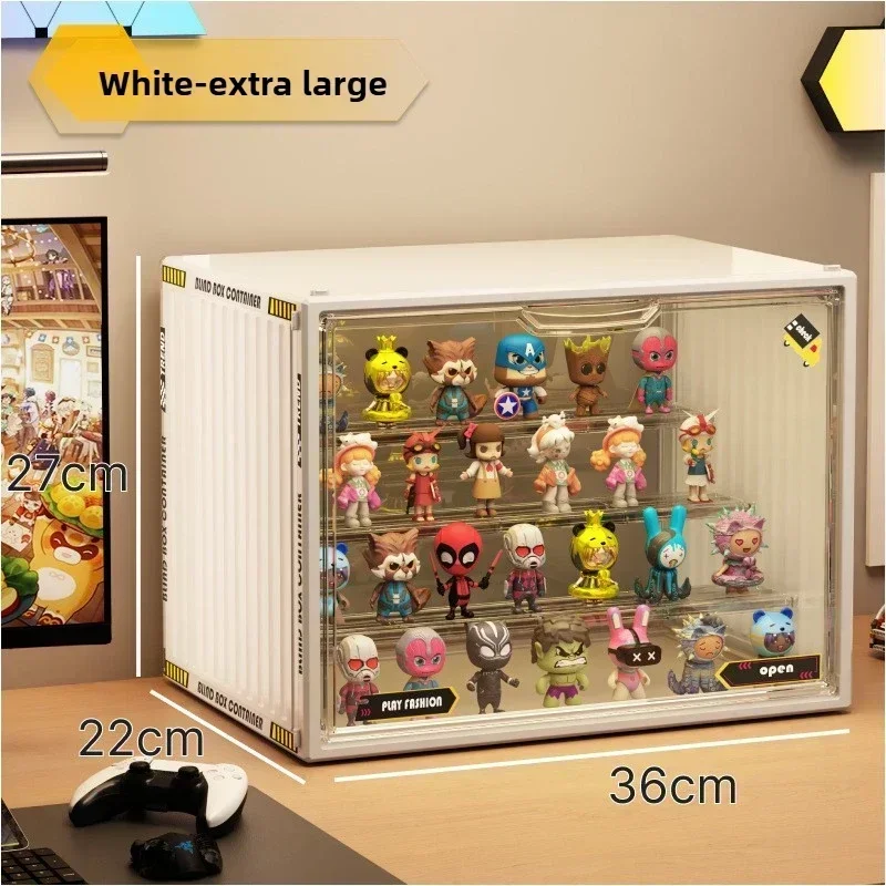 Large Containerized Designs Acrylic Organizer for Collectible Figures and Blind Box Toys Action Figures Desktop Organizers Box Large Containerized Designs Acrylic Organizer for Collectible Figures and Blind Box Toys Action Figures Desktop Organizers Box