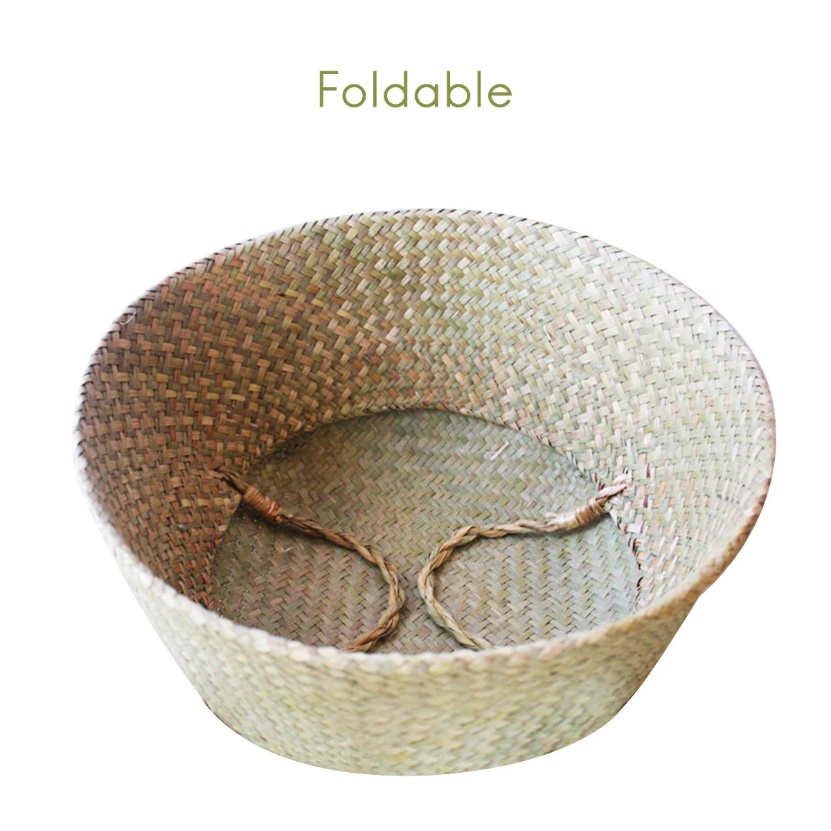 Seaweed Wicker Basket Rattan Hanging Flowerpot Dirty Clothes Storage WF1015 Seaweed Wicker Basket Rattan Hanging Flowerpot Dirty Clothes Storage WF1015