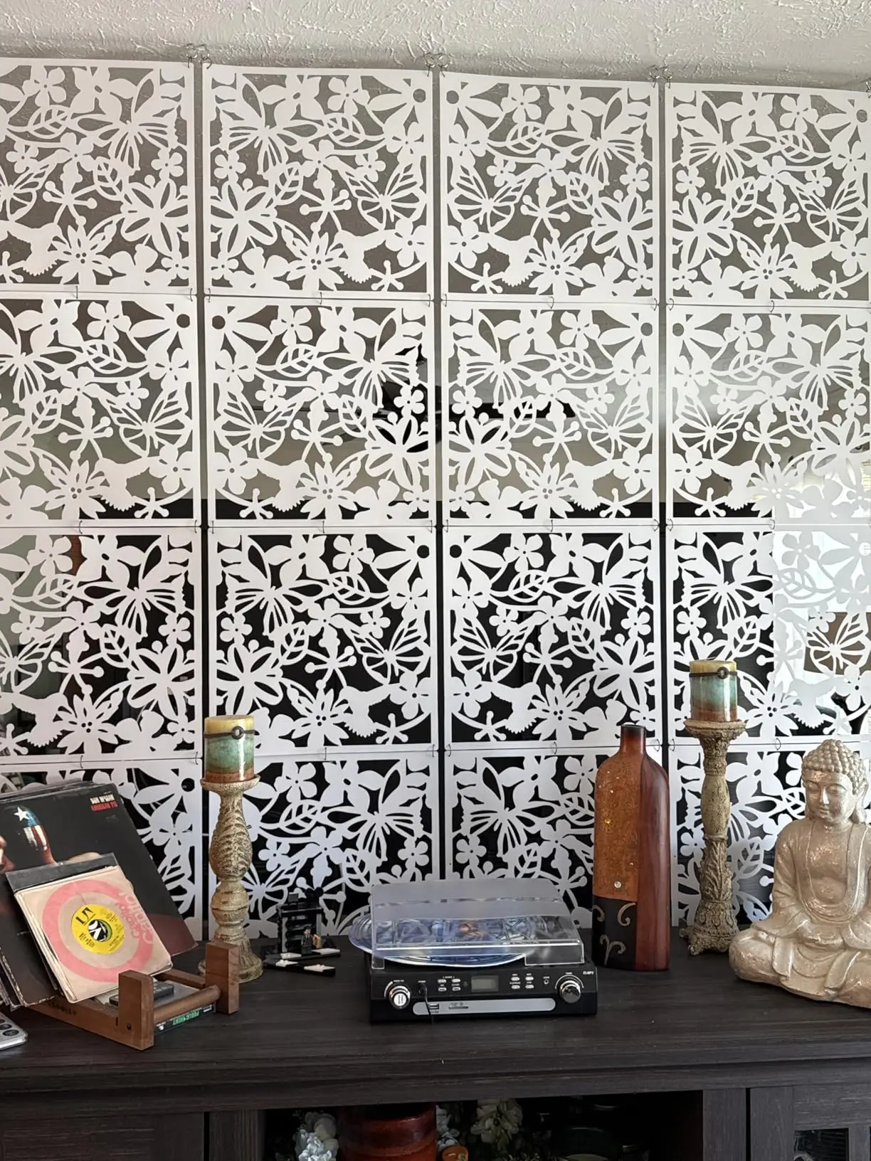 8 PCS Hanging Screen Partition Divider Panel Carving Openwork Room Divider Screen Hanging Panel Curtain Partitions Decoration 8 PCS Hanging Screen Partition Divider Panel Carving Openwork Room Divider Screen Hanging Panel Curtain Partitions Decoration