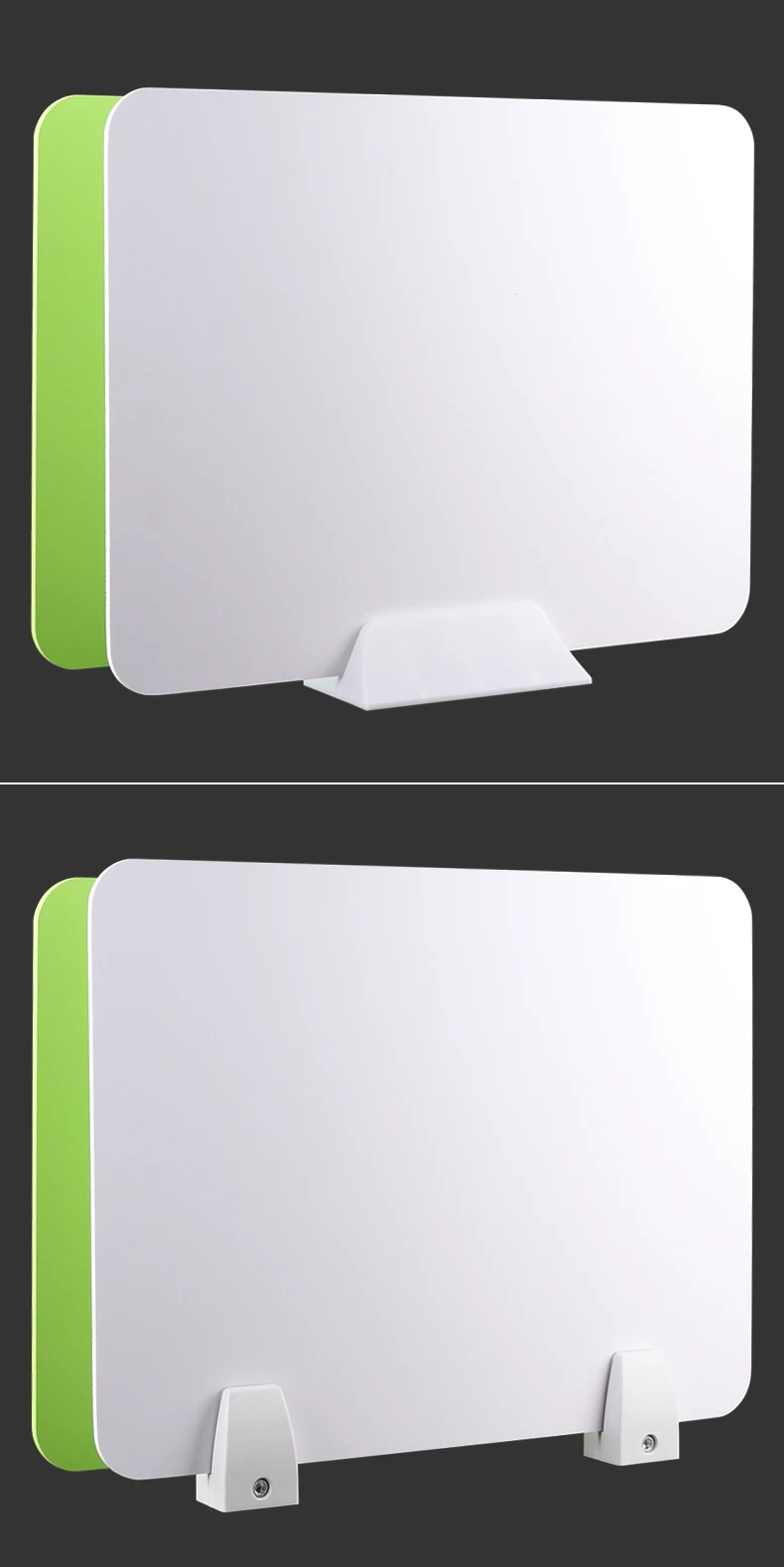LF Desktop Partition Desk Panel Student Computer Desk Screen Windproof Plastic Desk Organizer No Odor Study Room Divider