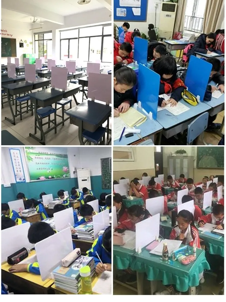 LF Desktop Partition Desk Panel Student Computer Desk Screen Windproof Plastic Desk Organizer No Odor Study Room Divider LF Desktop Partition Desk Panel Student Computer Desk Screen Windproof Plastic Desk Organizer No Odor Study Room Divider