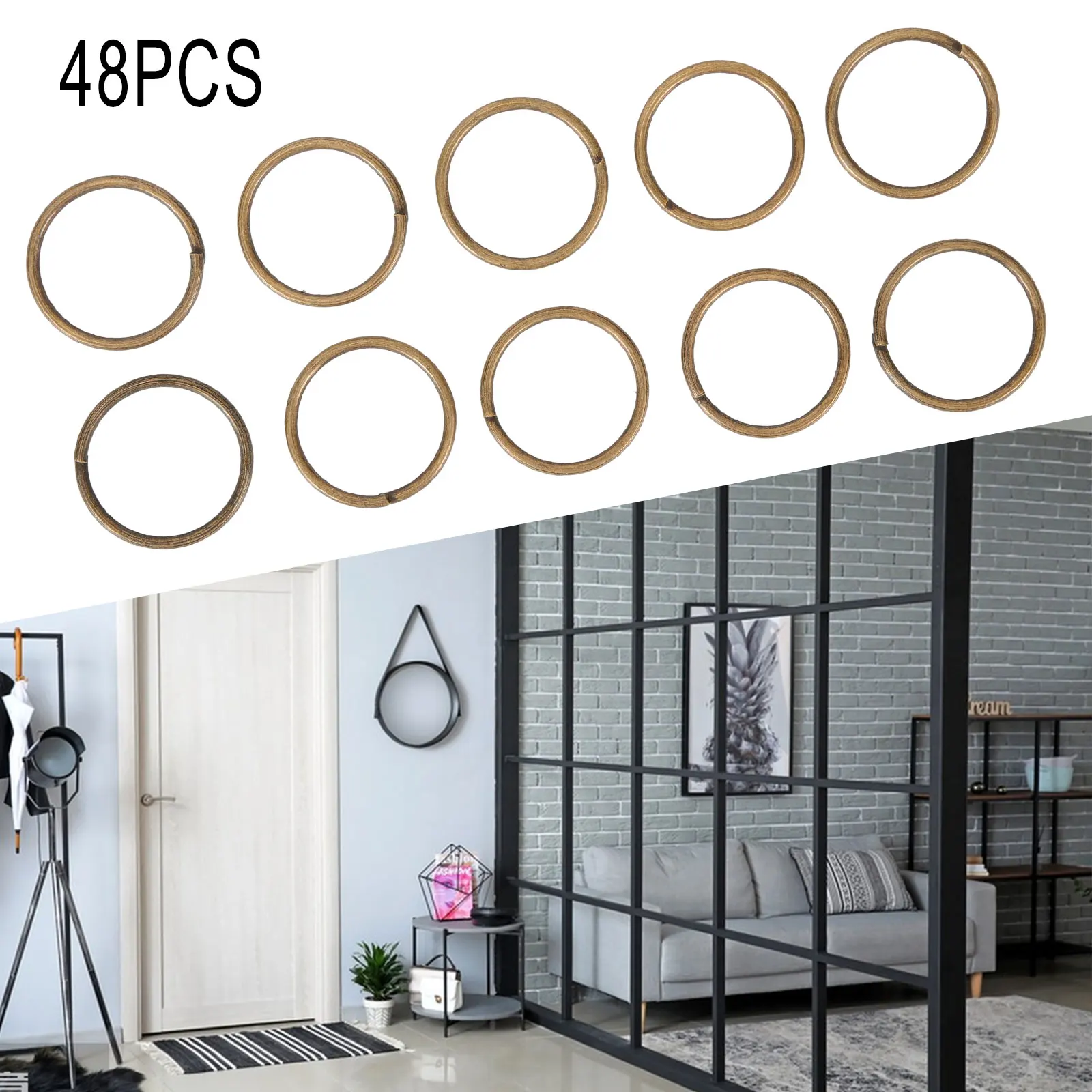 12pcs DIY PVC Room Divider Hanging Wall Screen Partitions Separator Hanging Decorative Panel Screens Hollow Curtain Art Decor