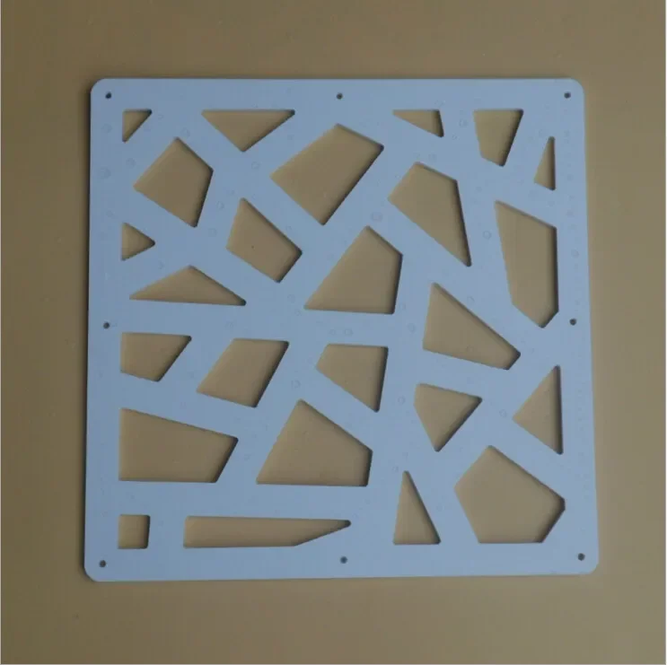 6pcs 29x29cm Hanging Screens Living Room Divider Panels Partition Wall Art Diy Home Decoration White Wood-plastic 6pcs 29x29cm Hanging Screens Living Room Divider Panels Partition Wall Art Diy Home Decoration White Wood-plastic