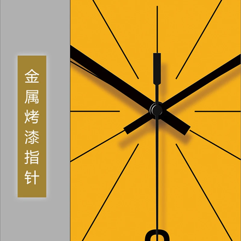 Atomic Wall Clock Battery Operated Round Analog Modern Wall Clock Automatically Clock for Office Classroom Bedroom Living Room