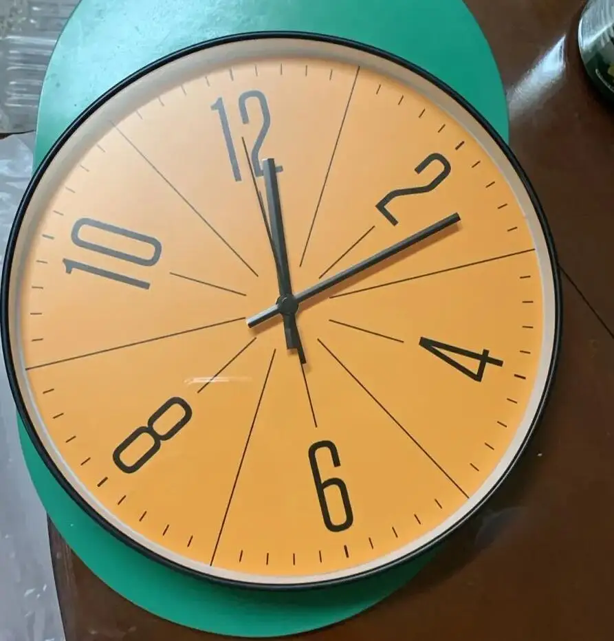 Atomic Wall Clock Battery Operated Round Analog Modern Wall Clock Automatically Clock for Office Classroom Bedroom Living Room Atomic Wall Clock Battery Operated Round Analog Modern Wall Clock Automatically Clock for Office Classroom Bedroom Living Room