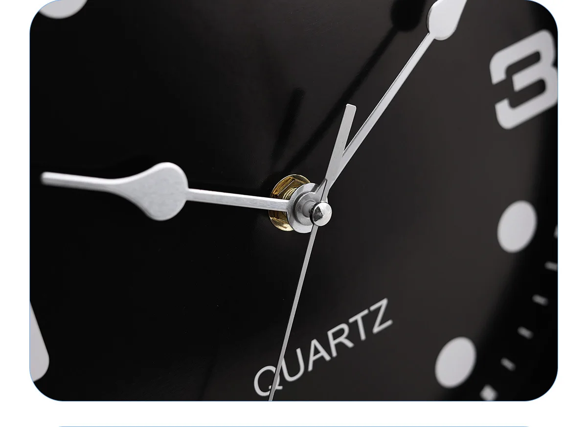 Role Wall Clock Modern Design Silent Quartz Needle Luxury Wall Clocks Silent Sweep Second Home Creative Water Ghost Wall Clock