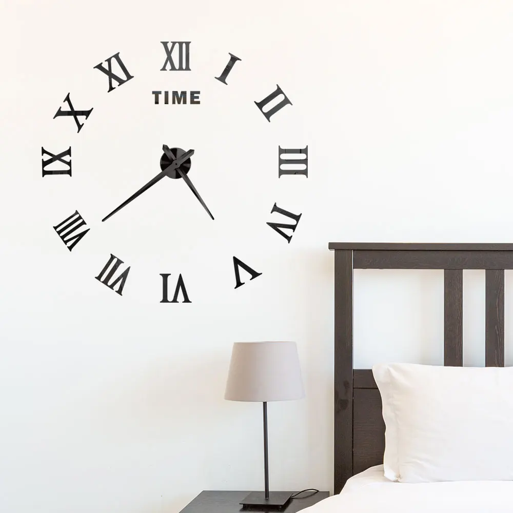 Big Home Wall Clock 3D DIY Acrylic Mirror Stickers Home Decoration Living Room Quartz Needle Clocks Self Adhesive Hanging Watch Big Home Wall Clock 3D DIY Acrylic Mirror Stickers Home Decoration Living Room Quartz Needle Clocks Self Adhesive Hanging Watch