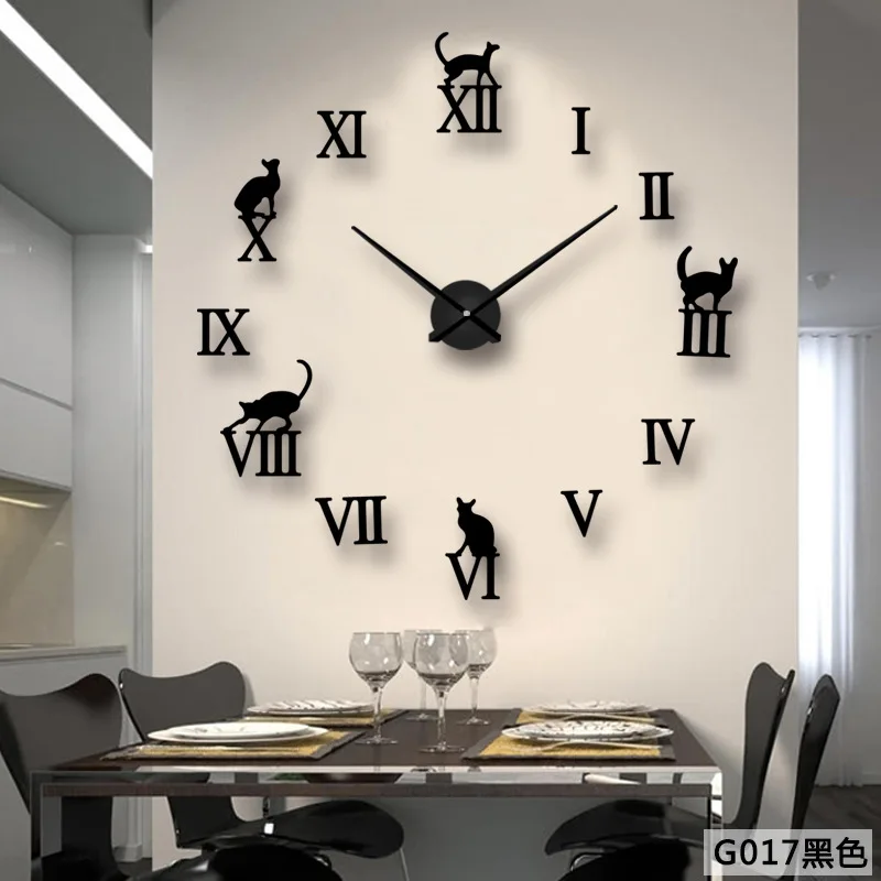 Big Home Wall Clock 3D DIY Acrylic Mirror Stickers Home Decoration Living Room Quartz Needle Clocks Self Adhesive Hanging Watch Big Home Wall Clock 3D DIY Acrylic Mirror Stickers Home Decoration Living Room Quartz Needle Clocks Self Adhesive Hanging Watch