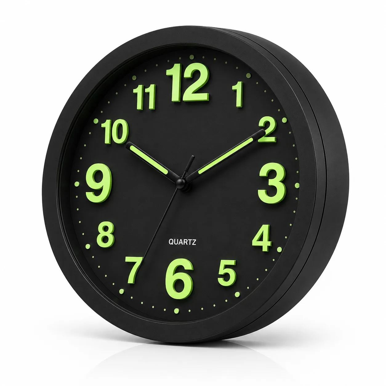 Glow in the Dark Wall Clock 12 Inch Modern Analog Clock for Living Room Bedroom Home Decor Glow in the Dark Wall Clock 12 Inch Modern Analog Clock for Living Room Bedroom Home Decor