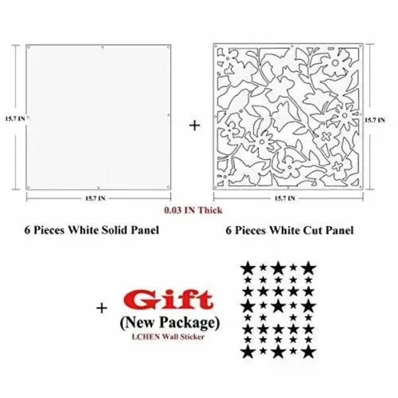 12pcs/lot Room Safety Pvc Panel Screen Bird Flower Living,dining,study,sitting-room,hotel And Bar Decoration 15.7″x15.7″x0.032″ 12pcs/lot Room Safety Pvc Panel Screen Bird Flower Living,dining,study,sitting-room,hotel And Bar Decoration 15.7