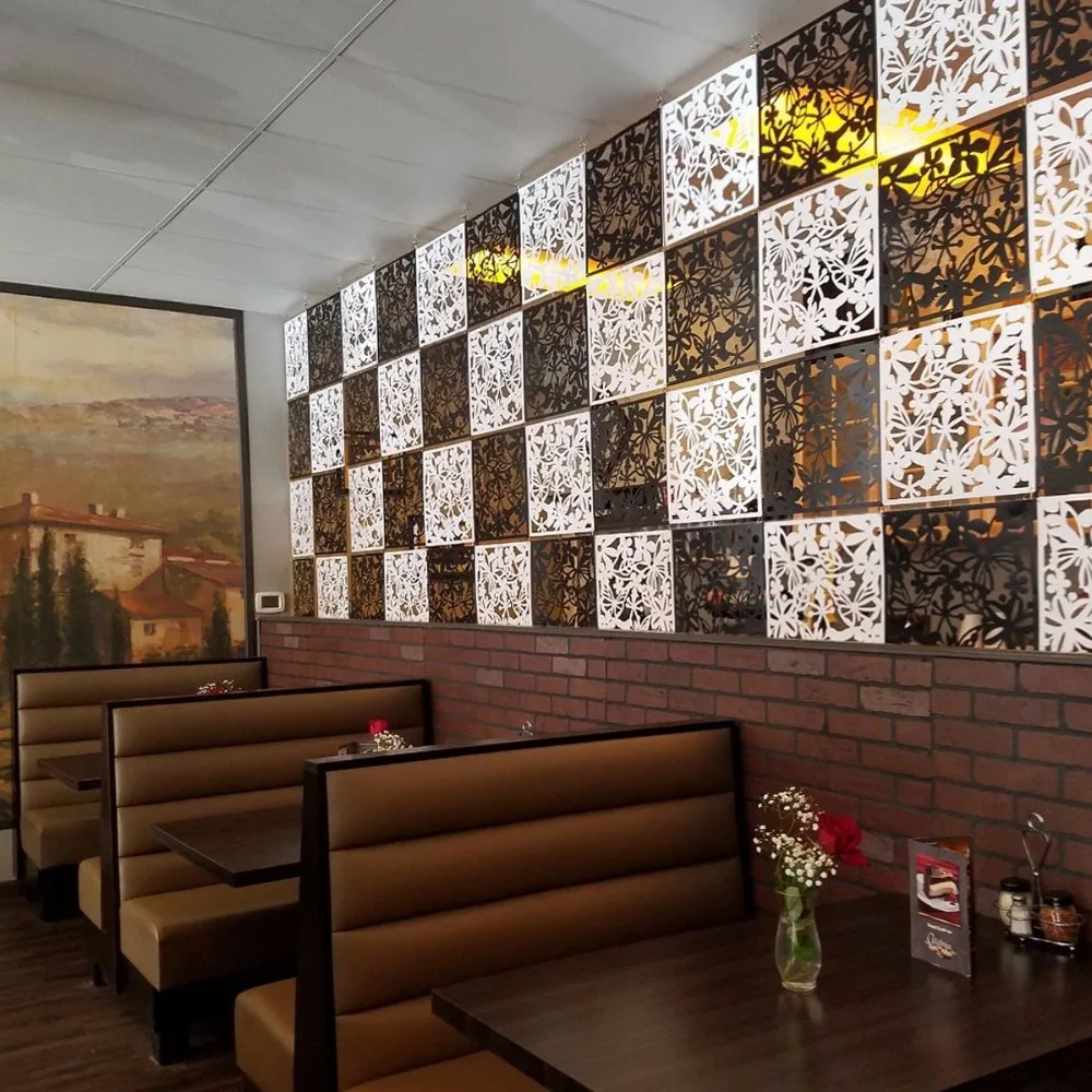 12pcs/lot Room Safety Pvc Panel Screen Bird Flower Living,dining,study,sitting-room,hotel And Bar Decoration 15.7 12pcs/lot Room Safety Pvc Panel Screen Bird Flower Living,dining,study,sitting-room,hotel And Bar Decoration 15.7
