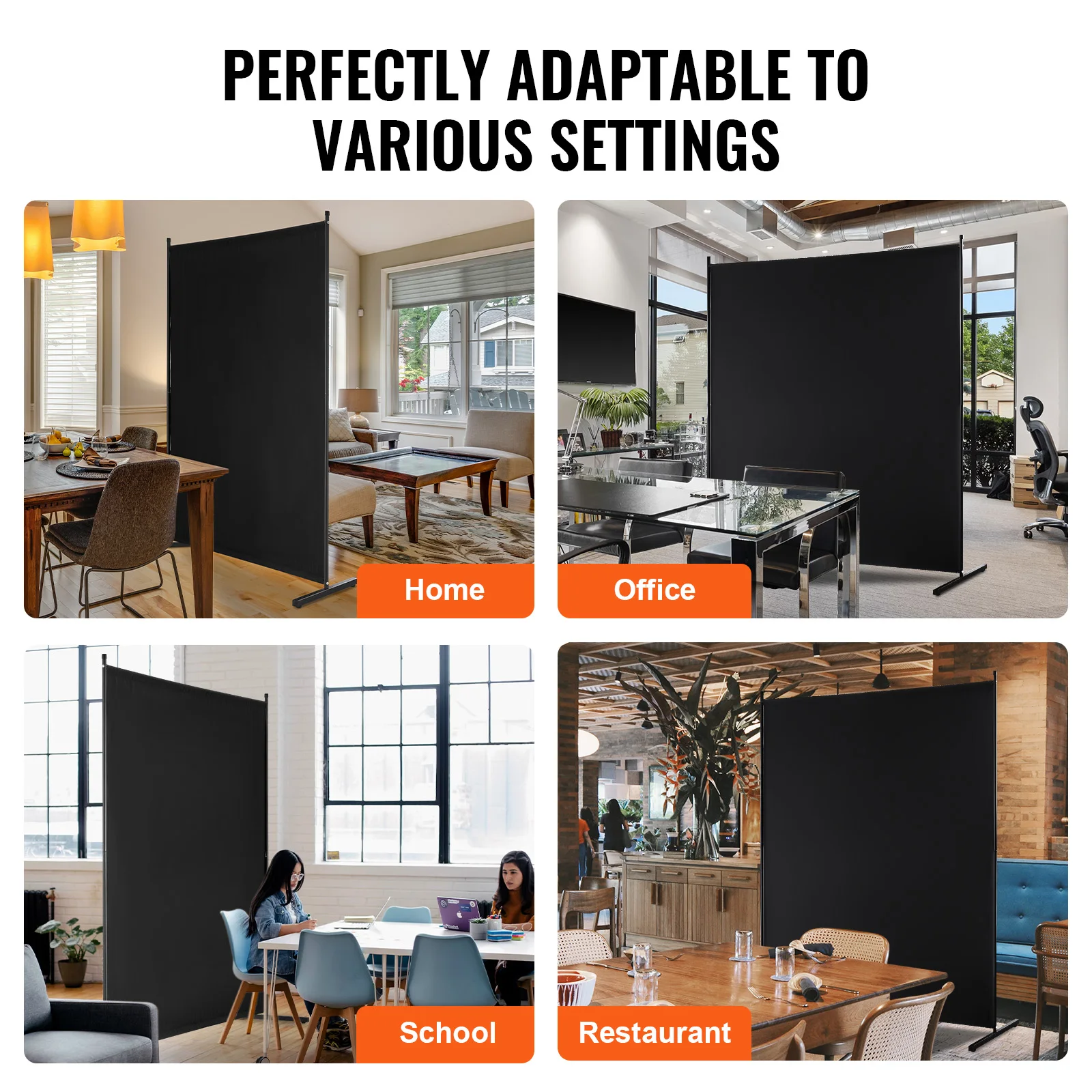 SucceBuy 1/3/4/6Panels PET Polyester Soundproof Screen Folding Privacy Portable PartitionDivider for RoomSeparation Freestanding SucceBuy 1/3/4/6Panels PET Polyester Soundproof Screen Folding Privacy Portable PartitionDivider for RoomSeparation Freestanding