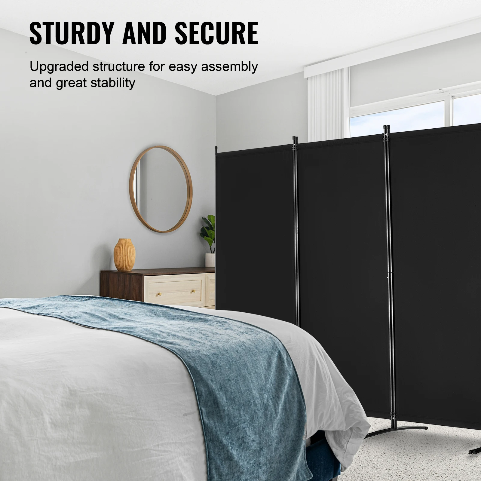 SucceBuy 3/4/6 Panel Room Divider Folding Privacy Screen and Portable Freestanding Room Partition for Office Bedroom Study Hotel SucceBuy 3/4/6 Panel Room Divider Folding Privacy Screen and Portable Freestanding Room Partition for Office Bedroom Study Hotel