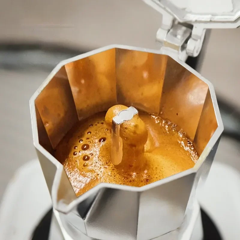 Mocha Coffee Pots Italian Aluminum Octagonal Pot Coffee Cup Maker Tea Maker Portable Coffee Maker Mocha Coffee Pots Italian Aluminum Octagonal Pot Coffee Cup Maker Tea Maker Portable Coffee Maker