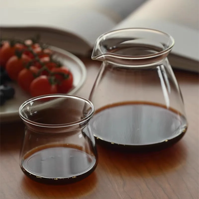 500ml Hand-brewed Glass Coffee Pot Ice Coffee Sharing Pot 210ml Coffee Aroma Cup Hand Brewing Coffee Bariata Tools 500ml Hand-brewed Glass Coffee Pot Ice Coffee Sharing Pot 210ml Coffee Aroma Cup Hand Brewing Coffee Bariata Tools