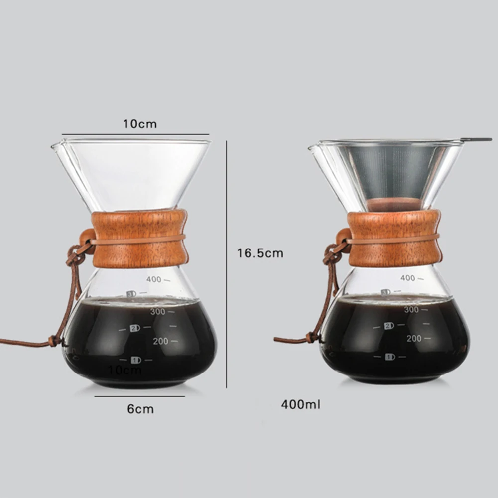 1.2L 1L Coffee Drip Kettle Pot with Thermometer Pour Over Coffee Tea Pot Stainless Steel Drip Kettle For Home Office Cafetera
