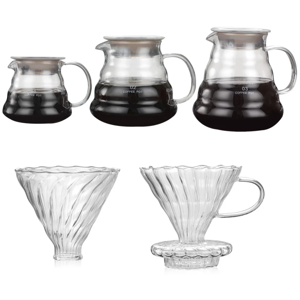 1.2L 1L Coffee Drip Kettle Pot with Thermometer Pour Over Coffee Tea Pot Stainless Steel Drip Kettle For Home Office Cafetera