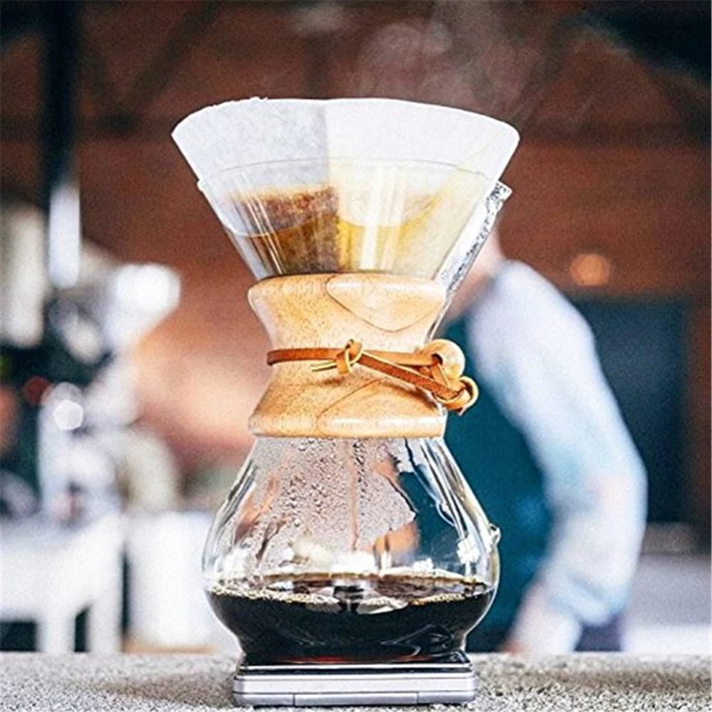 1.2L 1L Coffee Drip Kettle Pot with Thermometer Pour Over Coffee Tea Pot Stainless Steel Drip Kettle For Home Office Cafetera