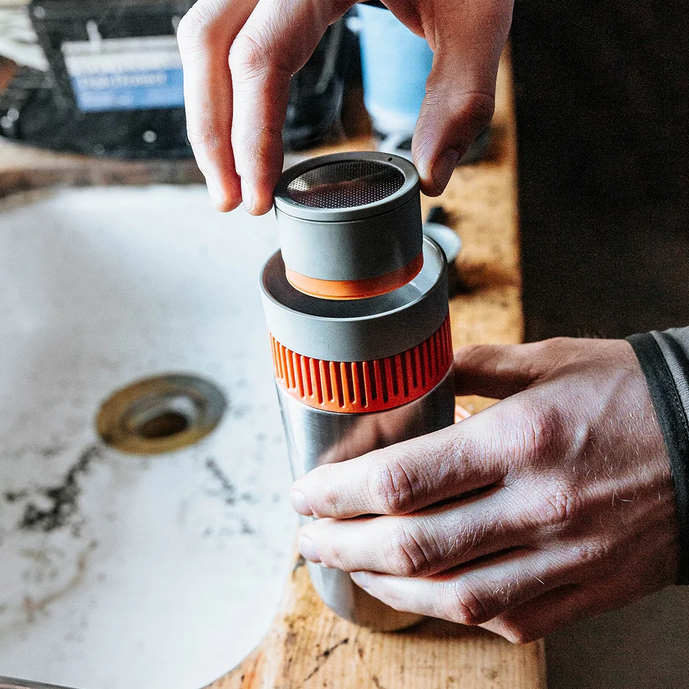 WACACO Pipamoka, All-in-one Vacuum Pressured Portable Coffee Maker, Insulated Travel Mug, Hand Powered and Pressure Brewer WACACO Pipamoka, All-in-one Vacuum Pressured Portable Coffee Maker, Insulated Travel Mug, Hand Powered and Pressure Brewer