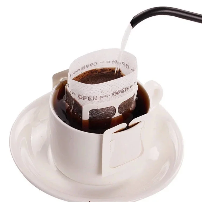 25-500pcs Coffee Filter Paper Bags Disposable Drip Coffee Paper Pack Portable Hanging Ear Espresso Coffee Accessories Tea Tool 25-500pcs Coffee Filter Paper Bags Disposable Drip Coffee Paper Pack Portable Hanging Ear Espresso Coffee Accessories Tea Tool
