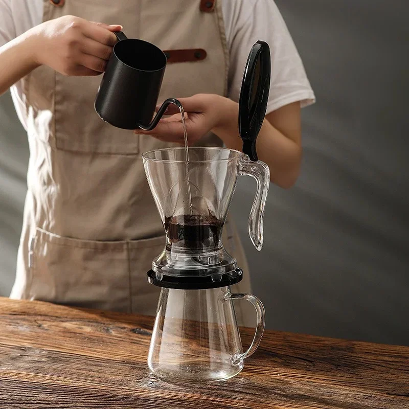 600ml Pour Over Coffee Dripper Cold and Heat Resistant Removable Coffee Filter Hand-brewed Espresso Pot Infuser Loose Leaf Tea 600ml Pour Over Coffee Dripper Cold and Heat Resistant Removable Coffee Filter Hand-brewed Espresso Pot Infuser Loose Leaf Tea