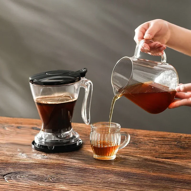 600ml Pour Over Coffee Dripper Cold and Heat Resistant Removable Coffee Filter Hand-brewed Espresso Pot Infuser Loose Leaf Tea 600ml Pour Over Coffee Dripper Cold and Heat Resistant Removable Coffee Filter Hand-brewed Espresso Pot Infuser Loose Leaf Tea