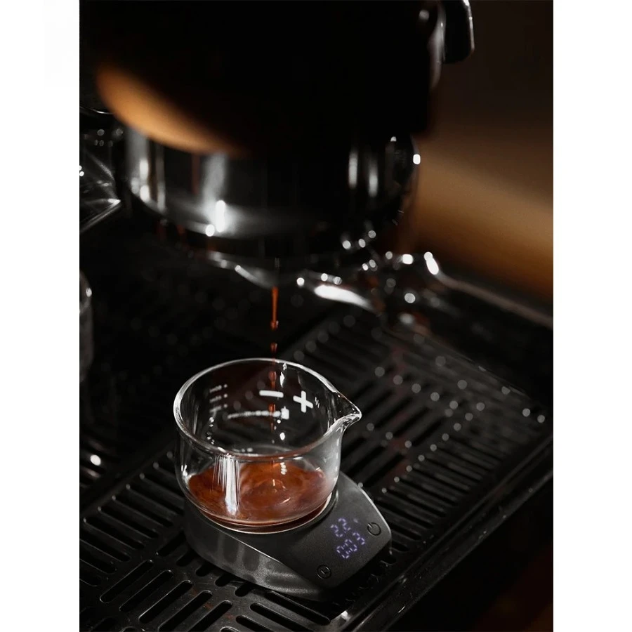 Mini Italian coffee scale, palm concentrated scale, electronic scale, weighing timer, hand punch scale, outdoor