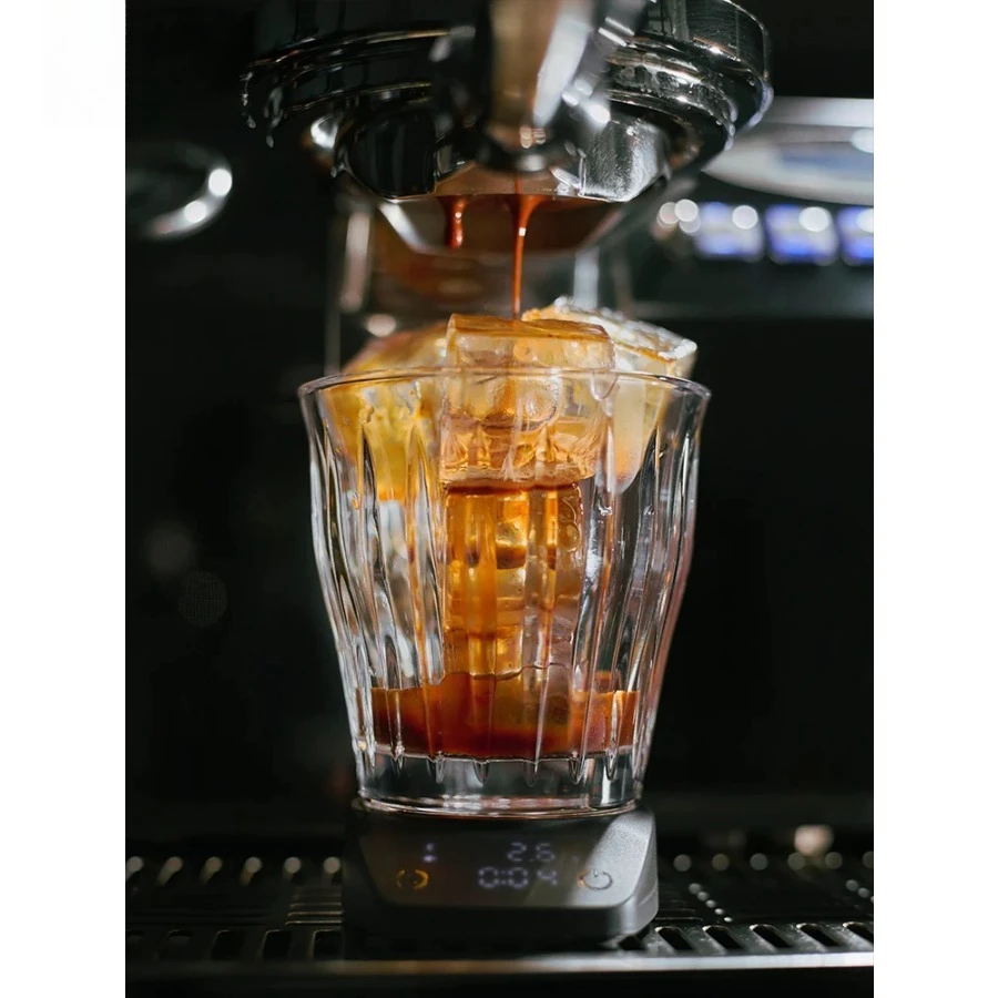 Mini Italian coffee scale, palm concentrated scale, electronic scale, weighing timer, hand punch scale, outdoor