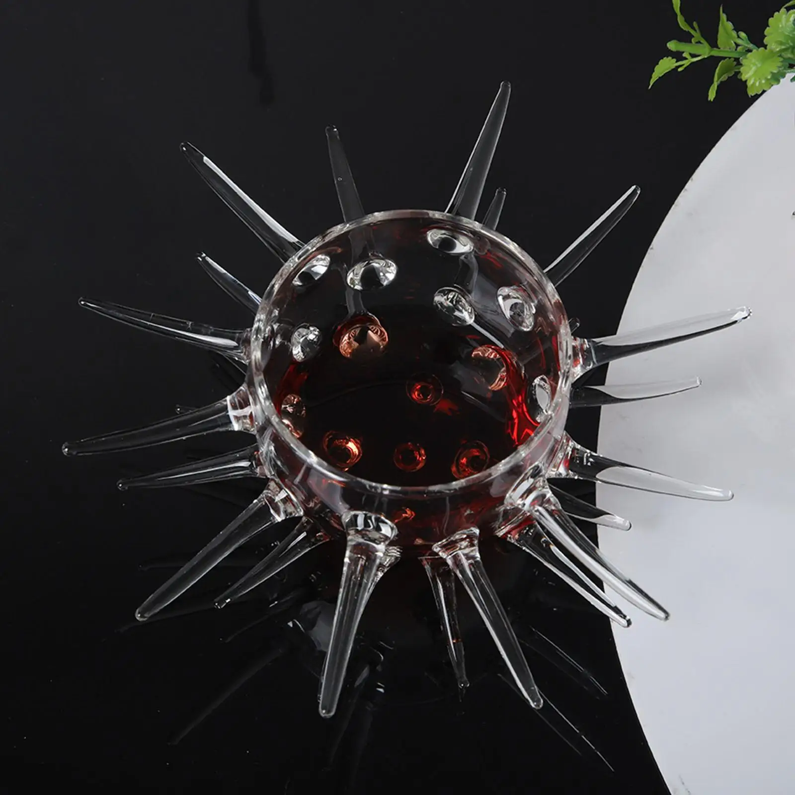 Sea Urchin Cocktail Glass Creative Shot Cup for Wine Tasting Party Funny Goblet Drinkware 5oz Clear Glass Gift for Loved Ones Sea Urchin Cocktail Glass Creative Shot Cup for Wine Tasting Party Funny Goblet Drinkware 5oz Clear Glass Gift for Loved Ones