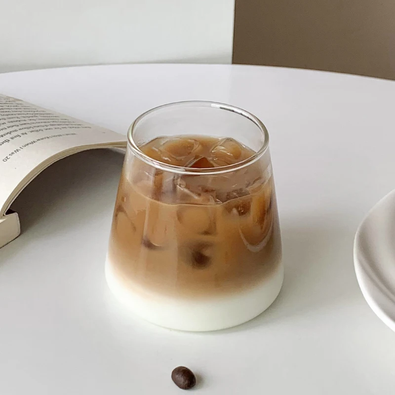 2/4pcs Glass Cup Coffee Cups 300ml Drinking Glass Cup Kitchen Accessorie 350ml Cup for Milk Tea Juice Cup Drink Glasses Bottle 2/4pcs Glass Cup Coffee Cups 300ml Drinking Glass Cup Kitchen Accessorie 350ml Cup for Milk Tea Juice Cup Drink Glasses Bottle