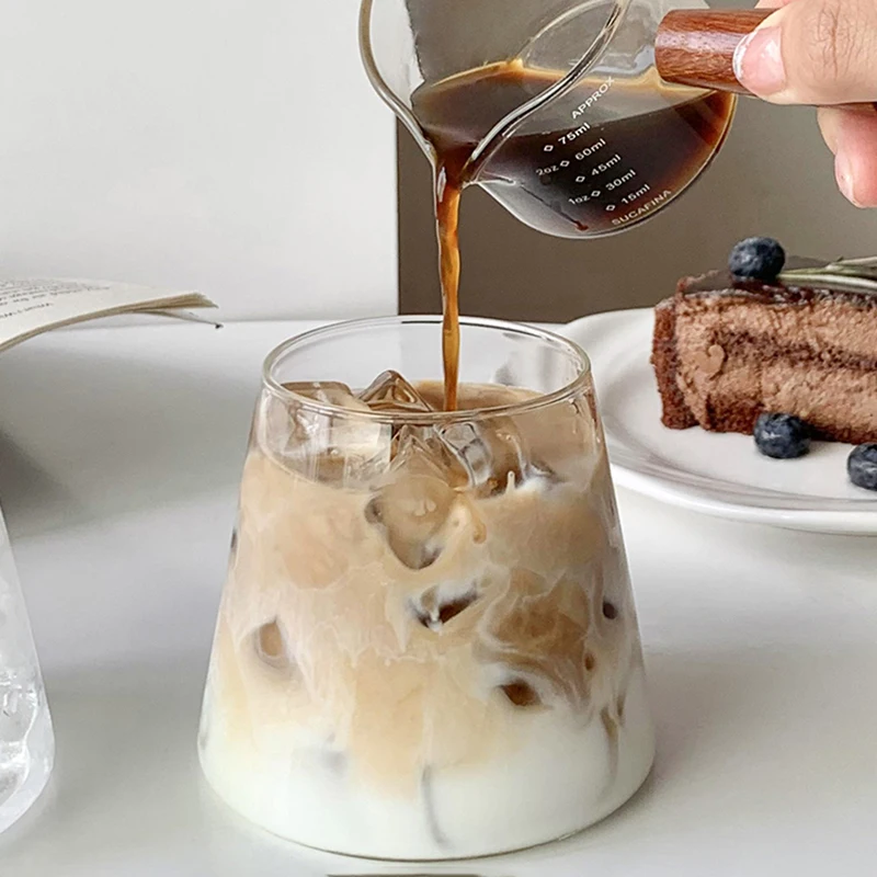 2/4pcs Glass Cup Coffee Cups 300ml Drinking Glass Cup Kitchen Accessorie 350ml Cup for Milk Tea Juice Cup Drink Glasses Bottle 2/4pcs Glass Cup Coffee Cups 300ml Drinking Glass Cup Kitchen Accessorie 350ml Cup for Milk Tea Juice Cup Drink Glasses Bottle