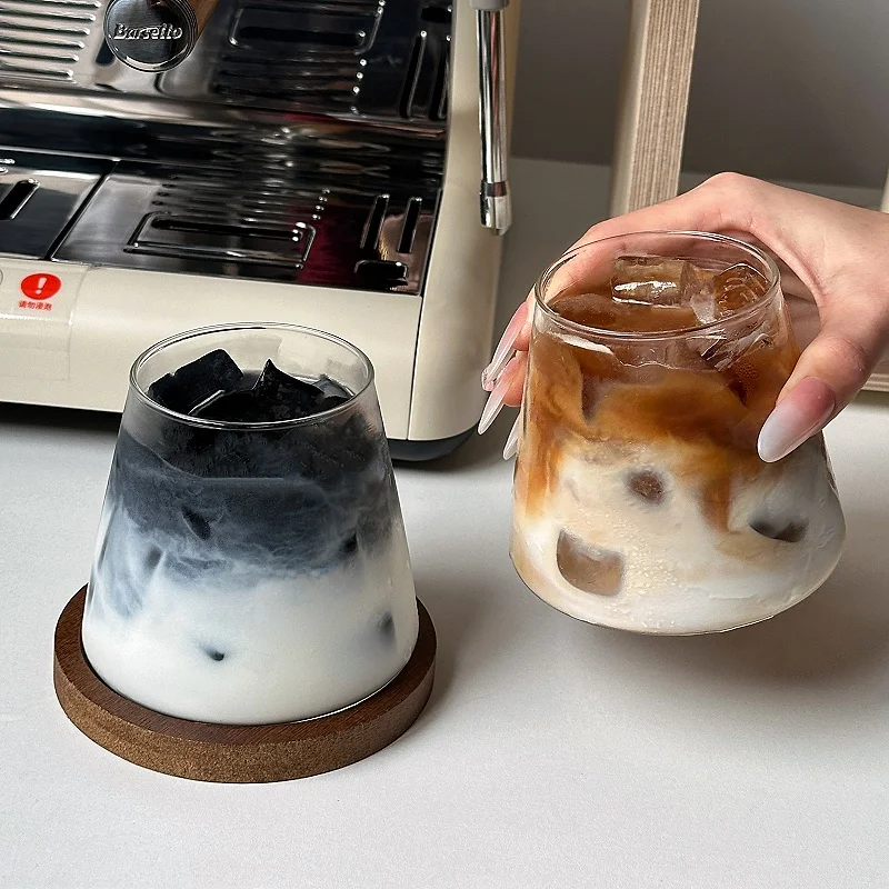 2/4pcs Glass Cup Coffee Cups 300ml Drinking Glass Cup Kitchen Accessorie 350ml Cup for Milk Tea Juice Cup Drink Glasses Bottle 2/4pcs Glass Cup Coffee Cups 300ml Drinking Glass Cup Kitchen Accessorie 350ml Cup for Milk Tea Juice Cup Drink Glasses Bottle