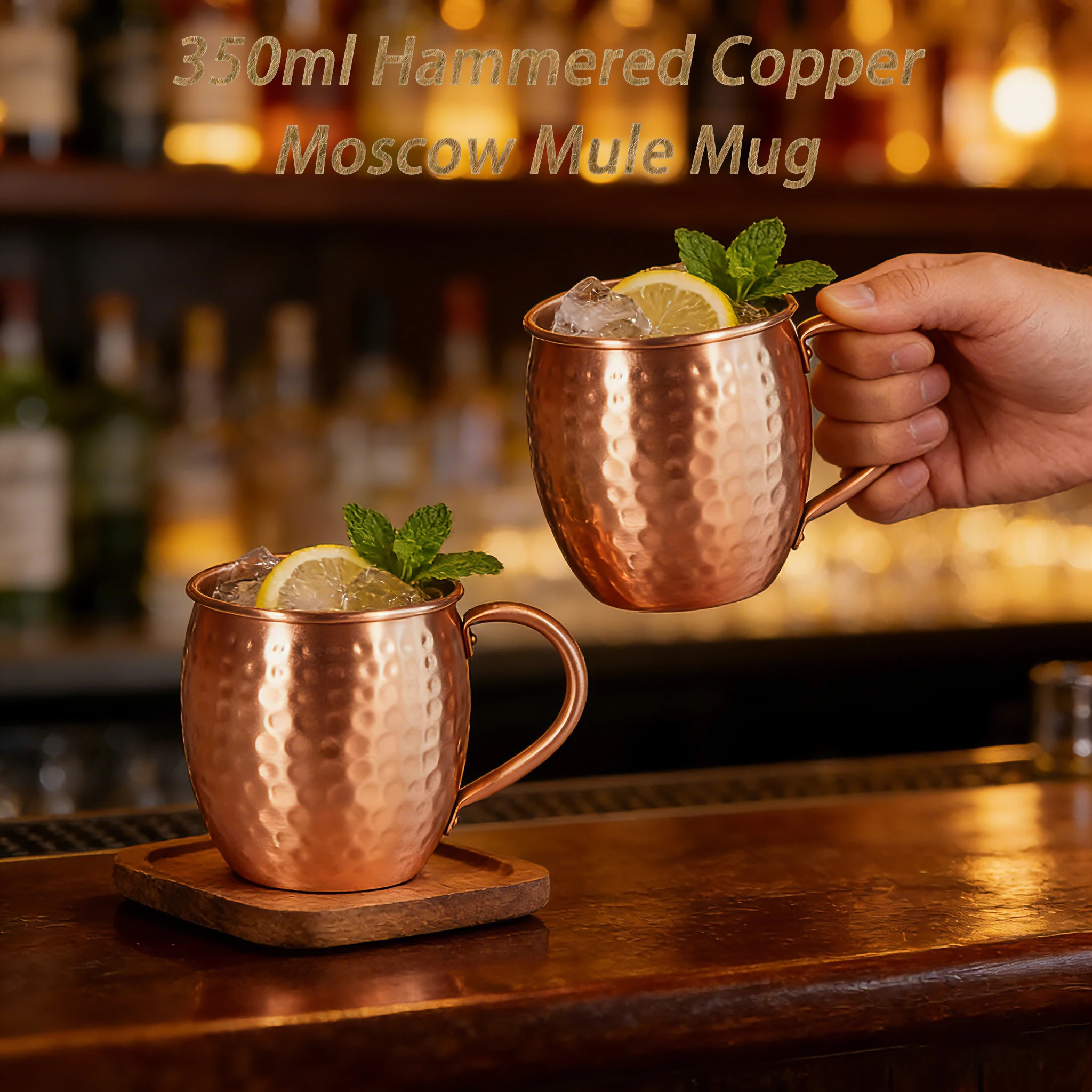 350ML 12oz 100% Copper Moscow Mule Mug Durable Coppery Beer Mug Coffee Mug Milk Cup Pure Copper Cocktail Whiskey Glass Drinkware 350ML 12oz 100% Copper Moscow Mule Mug Durable Coppery Beer Mug Coffee Mug Milk Cup Pure Copper Cocktail Whiskey Glass Drinkware