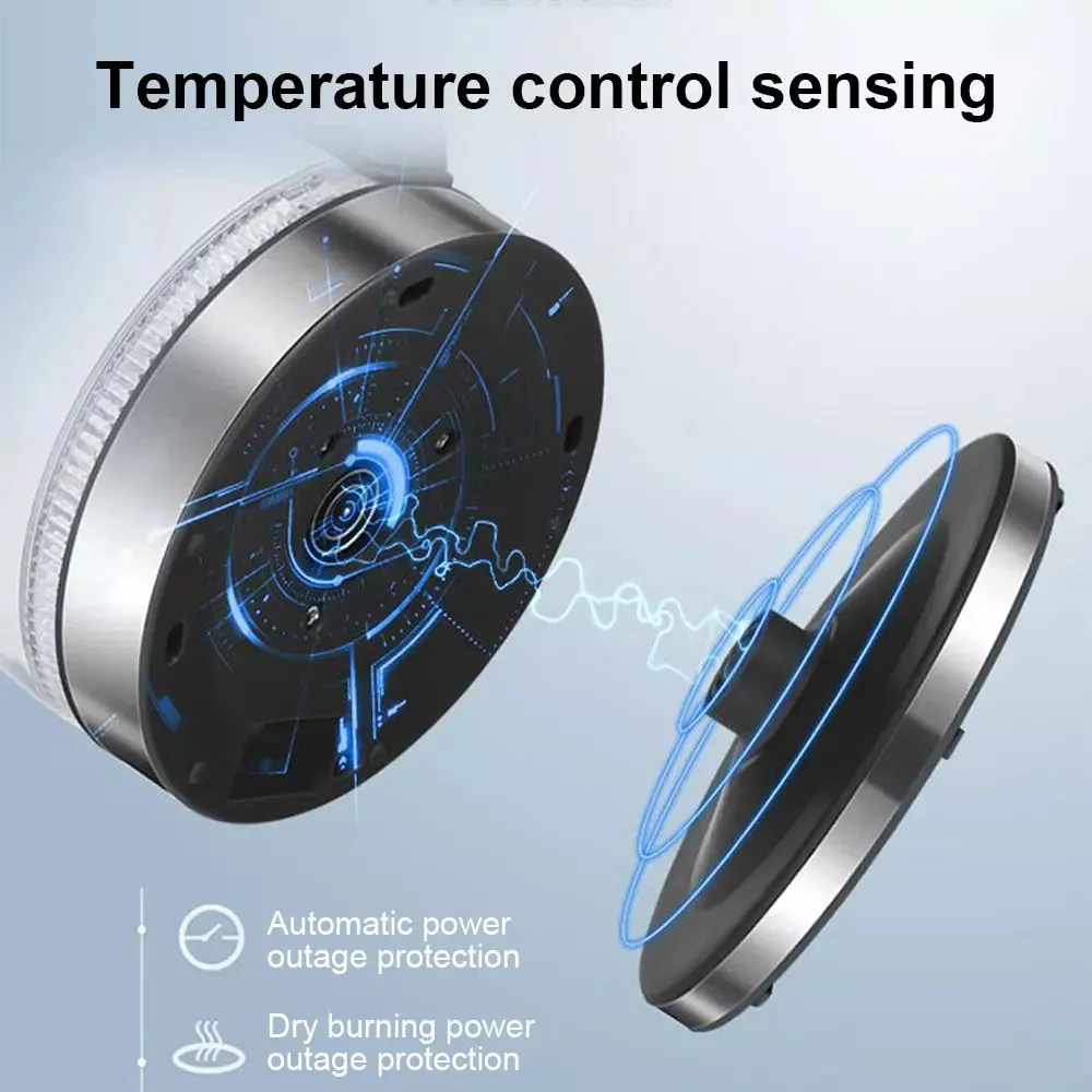 Electric Glass Kettle 2.0L Fast Boiling with Blue LED Light Auto Shut Off Boil Dry Protection Drip Free Spout Water Heater for Home Kitchen Electric Glass Kettle 2.0L Fast Boiling with Blue LED Light Auto Shut Off Boil Dry Protection Drip Free Spout Water Heater for Home Kitchen