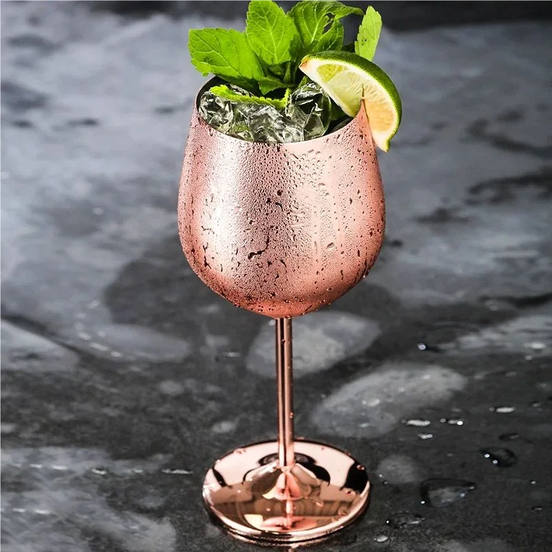 4PCS Stainless Steel Glass Cocktail Creative Metal Wine Glass Bar Restaurant Champagne Red Wine Glass Drinkware Barware Cup 4PCS Stainless Steel Glass Cocktail Creative Metal Wine Glass Bar Restaurant Champagne Red Wine Glass Drinkware Barware Cup
