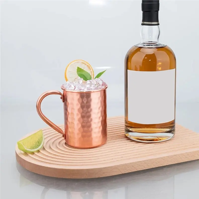 ABYN-400Ml Moscow Mules Mug Stainless Steel Handmade Long-Lasting Cocktail Cup For Home Bar Drinkware Gift ABYN-400Ml Moscow Mules Mug Stainless Steel Handmade Long-Lasting Cocktail Cup For Home Bar Drinkware Gift