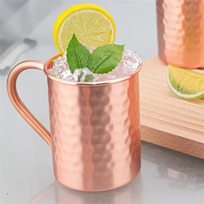 ABYN-400Ml Moscow Mules Mug Stainless Steel Handmade Long-Lasting Cocktail Cup For Home Bar Drinkware Gift ABYN-400Ml Moscow Mules Mug Stainless Steel Handmade Long-Lasting Cocktail Cup For Home Bar Drinkware Gift